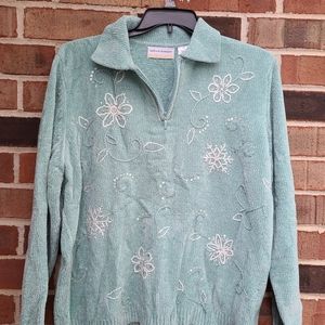 Alfred Dunner Snowflake Sweater
